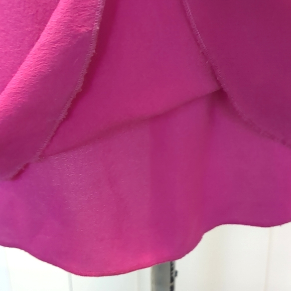 Aritzia Central Park West Pink and Black Silk Dress - Picture 8 of 10